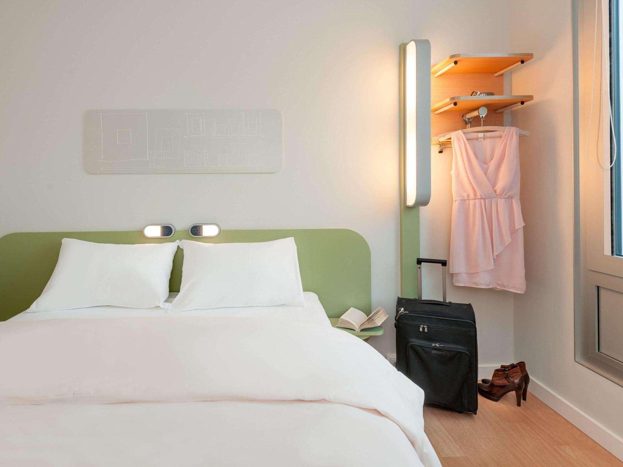 Ibis Budget Frankfurt City Ost Frankfurt am Main Exterior foto
