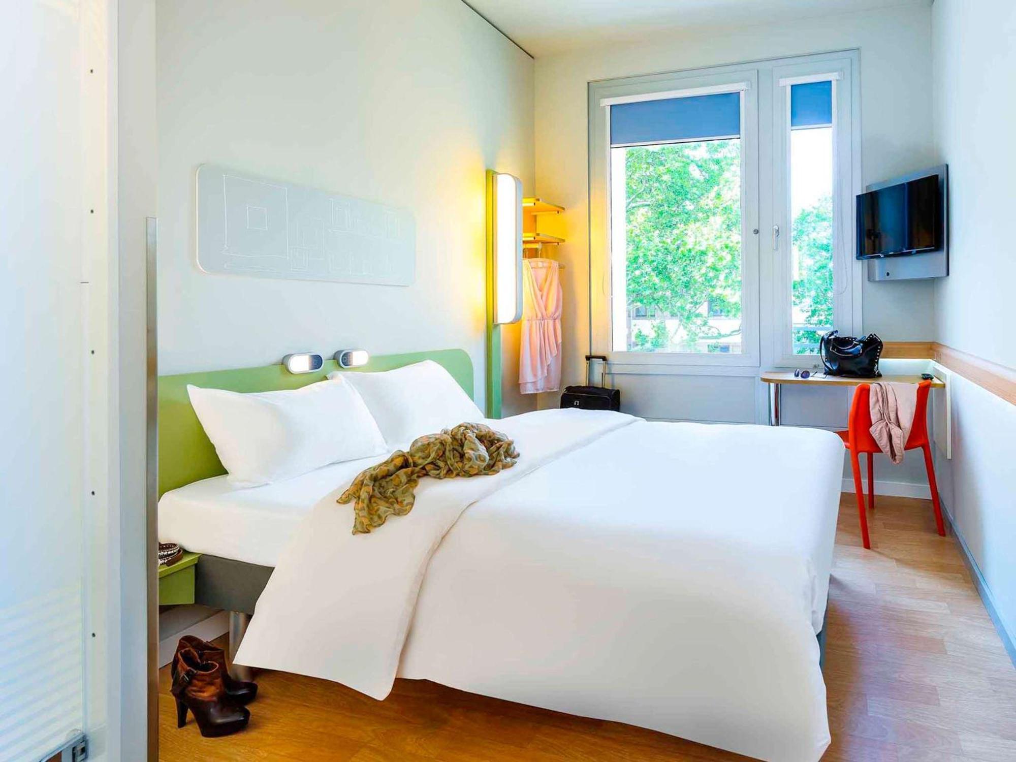 Ibis Budget Frankfurt City Ost Frankfurt am Main Exterior foto