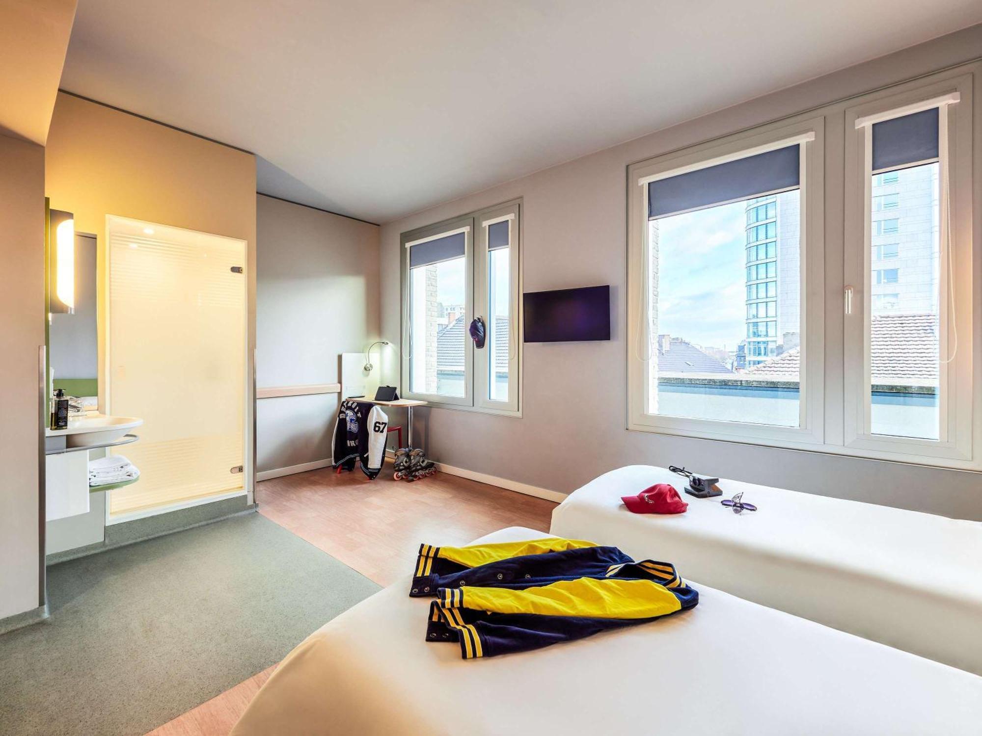 Ibis Budget Frankfurt City Ost Frankfurt am Main Exterior foto
